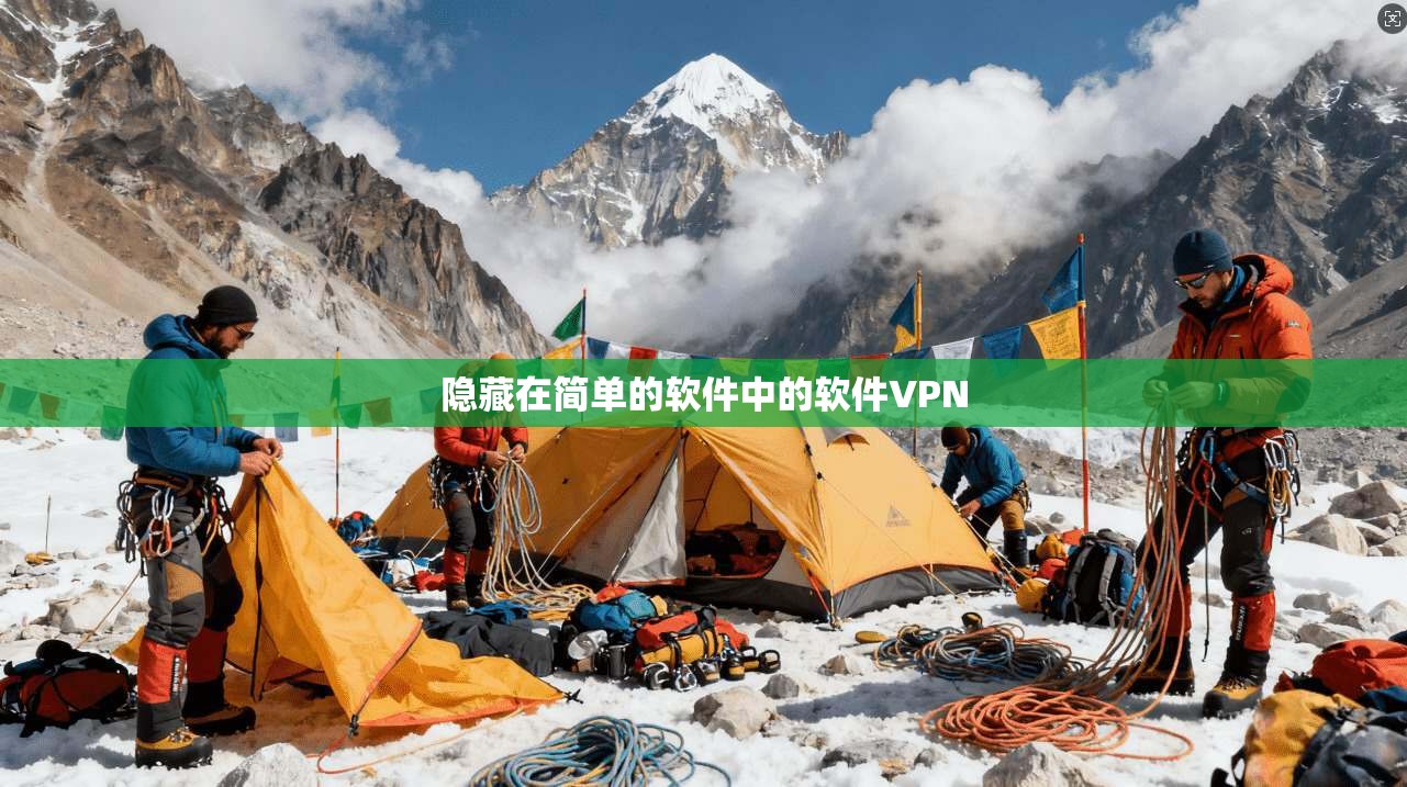隐藏在简单的软件中的软件VPN