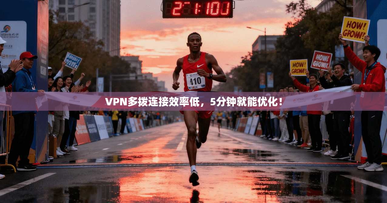 VPN多拨连接效率低，5分钟就能优化！