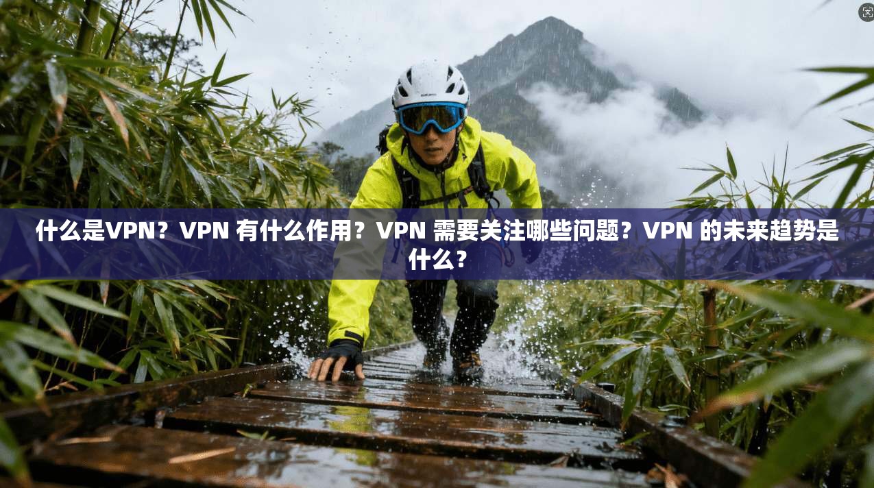 什么是VPN？VPN 有什么作用？VPN 需要关注哪些问题？VPN 的未来趋势是什么？
