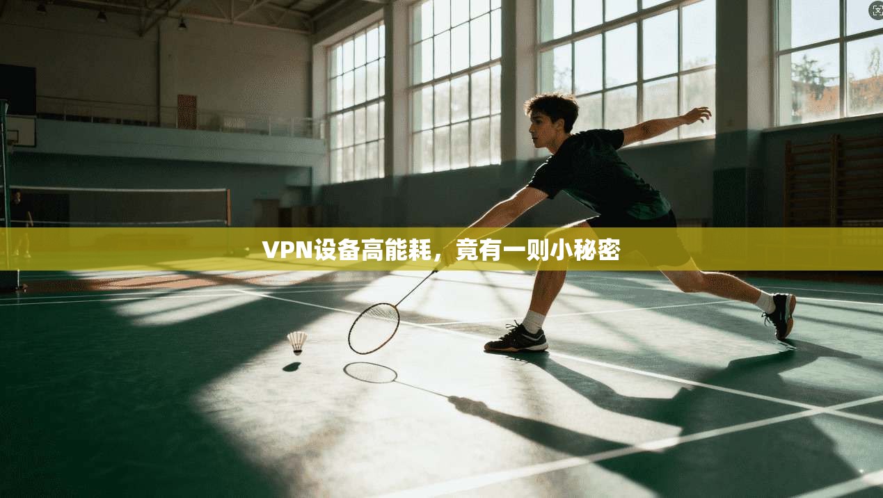 VPN设备高能耗，竟有一则小秘密