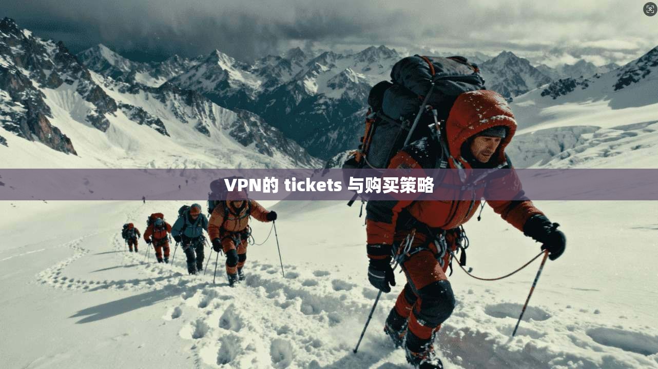 VPN的 tickets 与购买策略