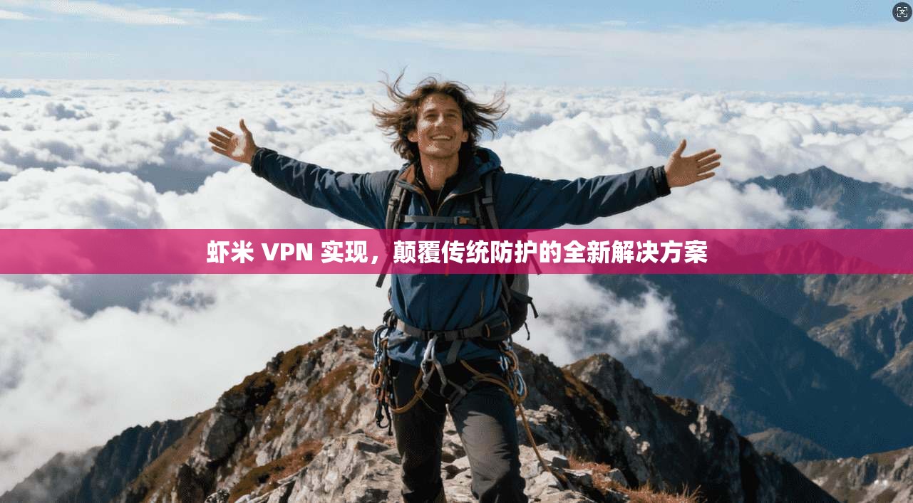 虾米 VPN 实现，颠覆传统防护的全新解决方案