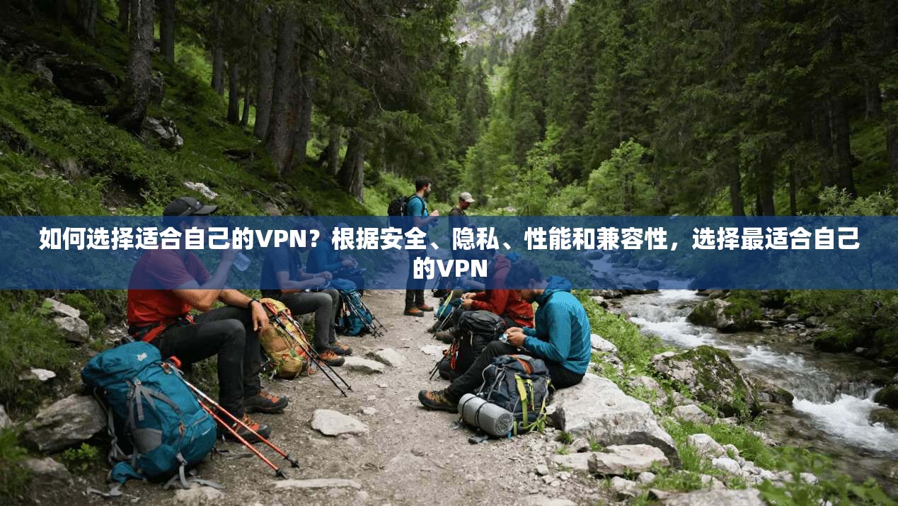 如何选择适合自己的VPN？根据安全、隐私、性能和兼容性，选择最适合自己的VPN