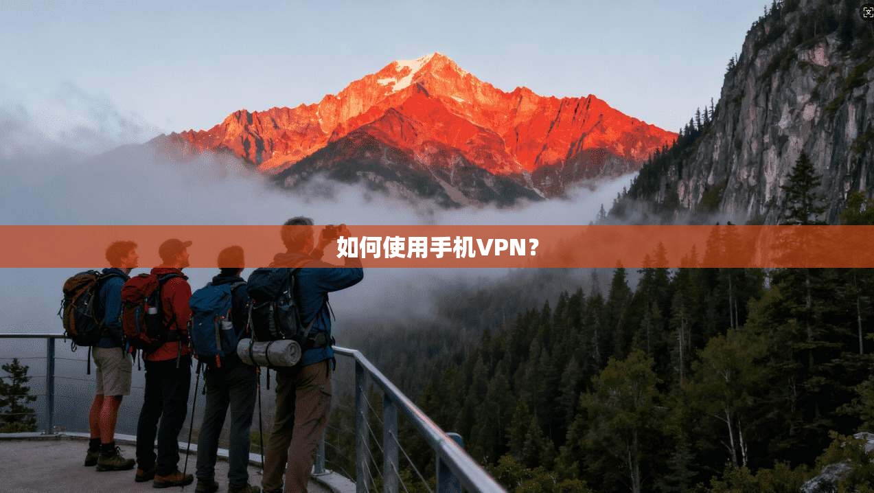 如何使用手机VPN？