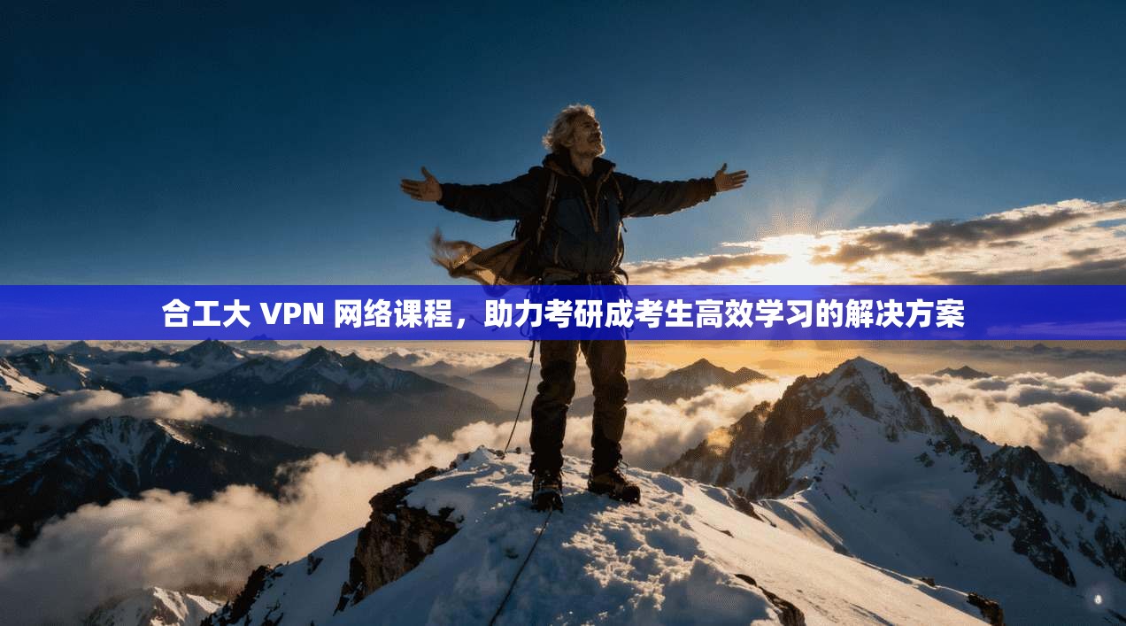 合工大 VPN 网络课程，助力考研成考生高效学习的解决方案