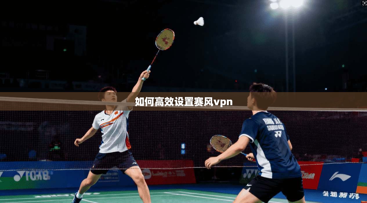 如何高效设置赛风vpn