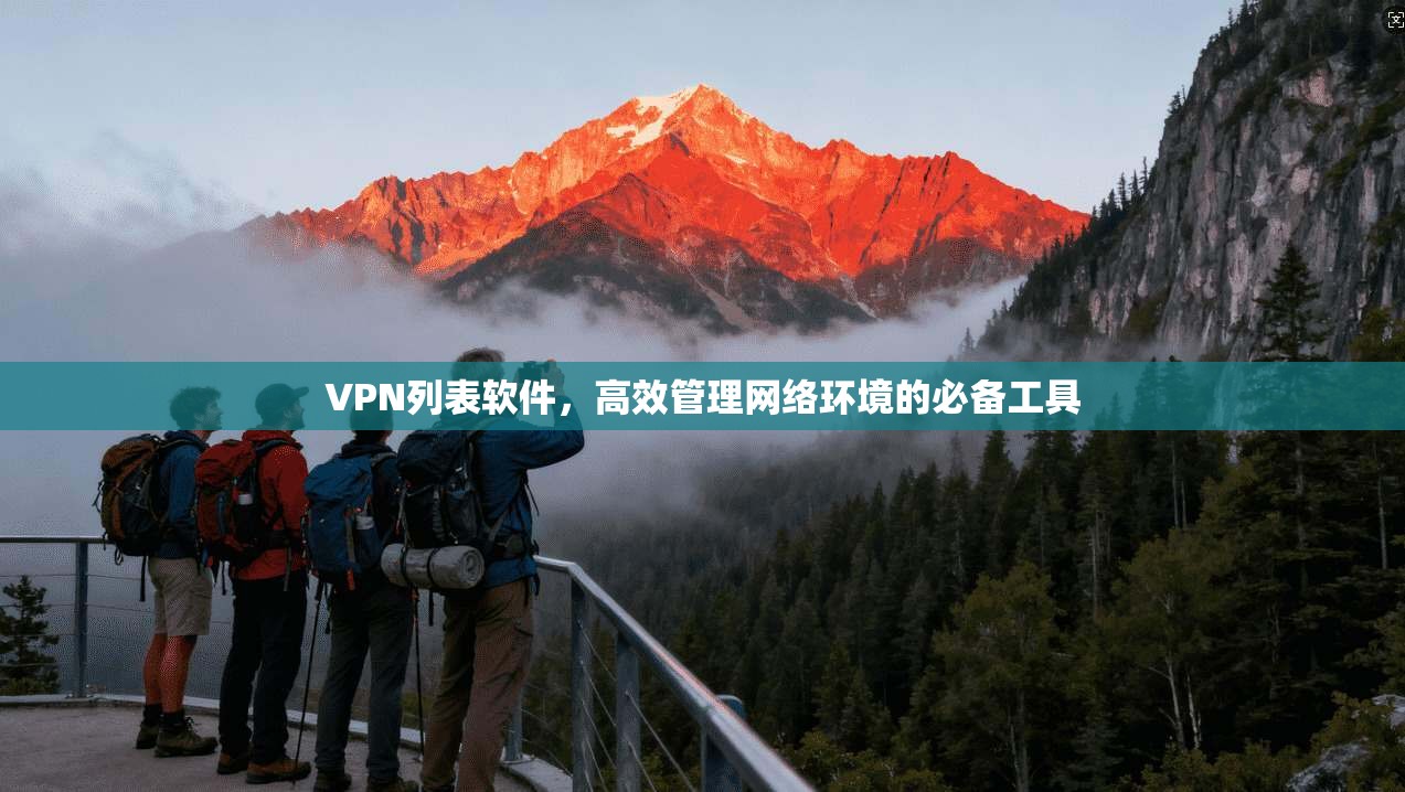 VPN列表软件，高效管理网络环境的必备工具