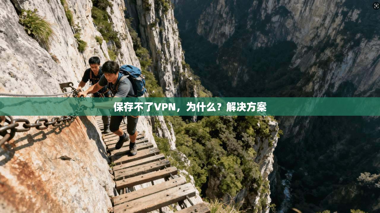 保存不了VPN，为什么？解决方案