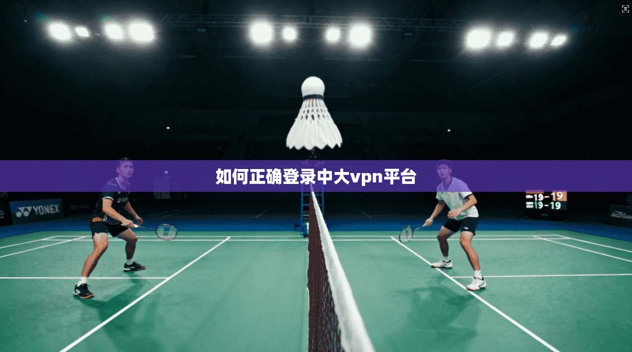 如何正确登录中大vpn平台