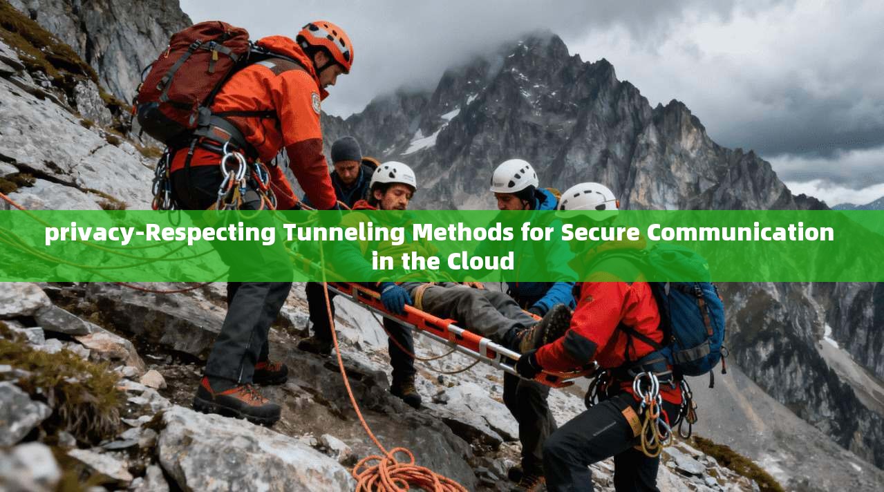 privacy-Respecting Tunneling Methods for Secure Communication in the Cloud