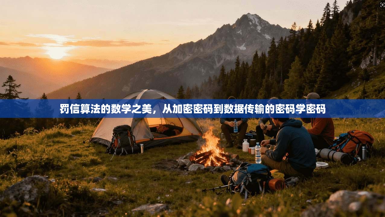罚信算法的数学之美，从加密密码到数据传输的密码学密码