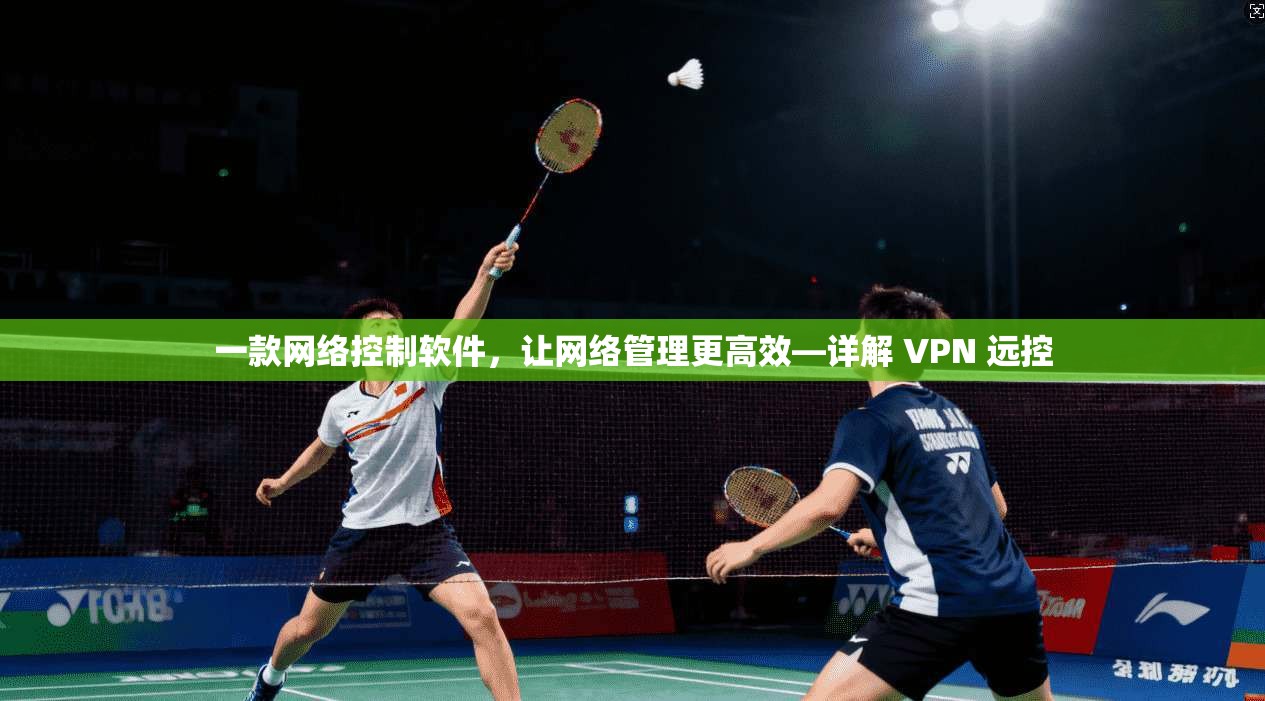 一款网络控制软件，让网络管理更高效—详解 VPN 远控