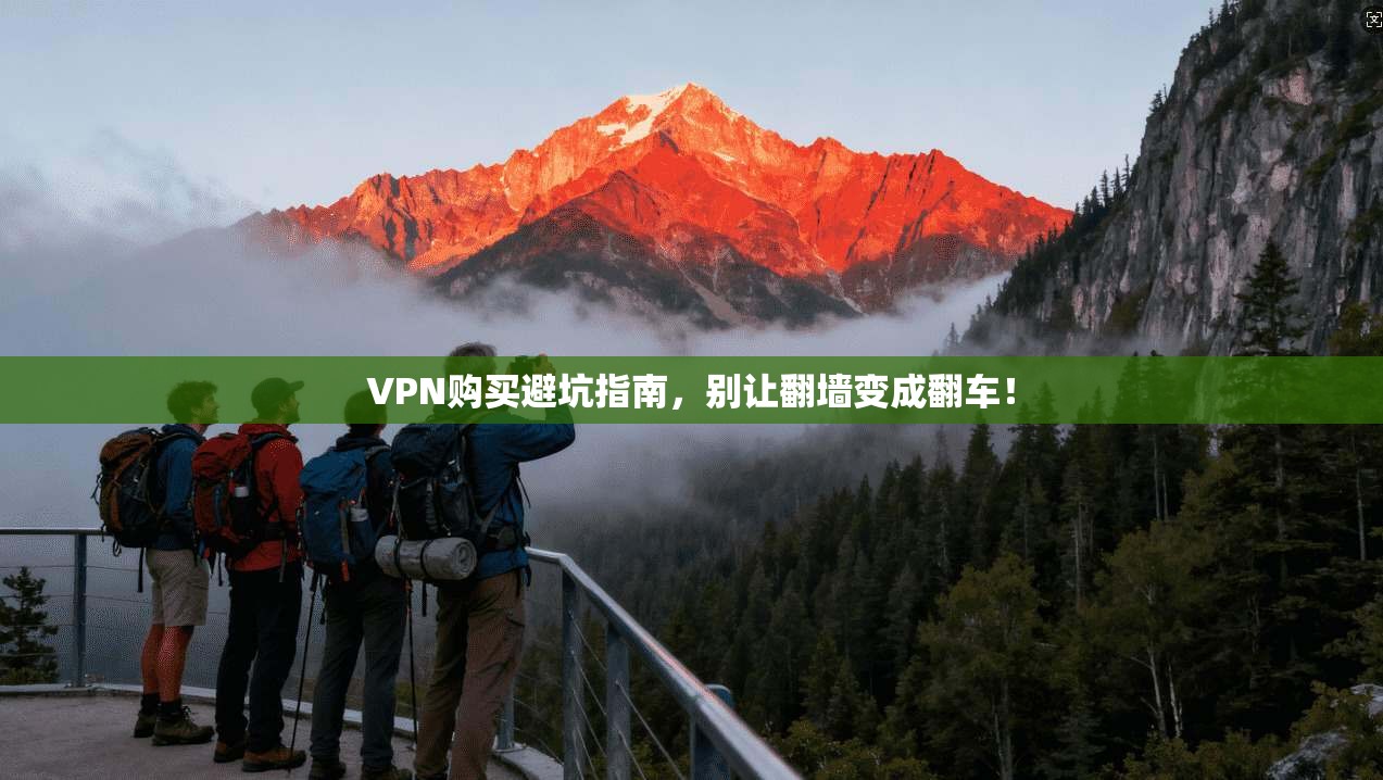 VPN购买避坑指南，别让翻墙变成翻车！