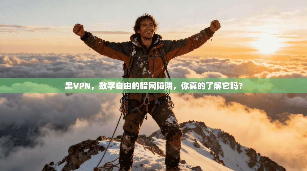 黑VPN，数字自由的暗网陷阱，你真的了解它吗？