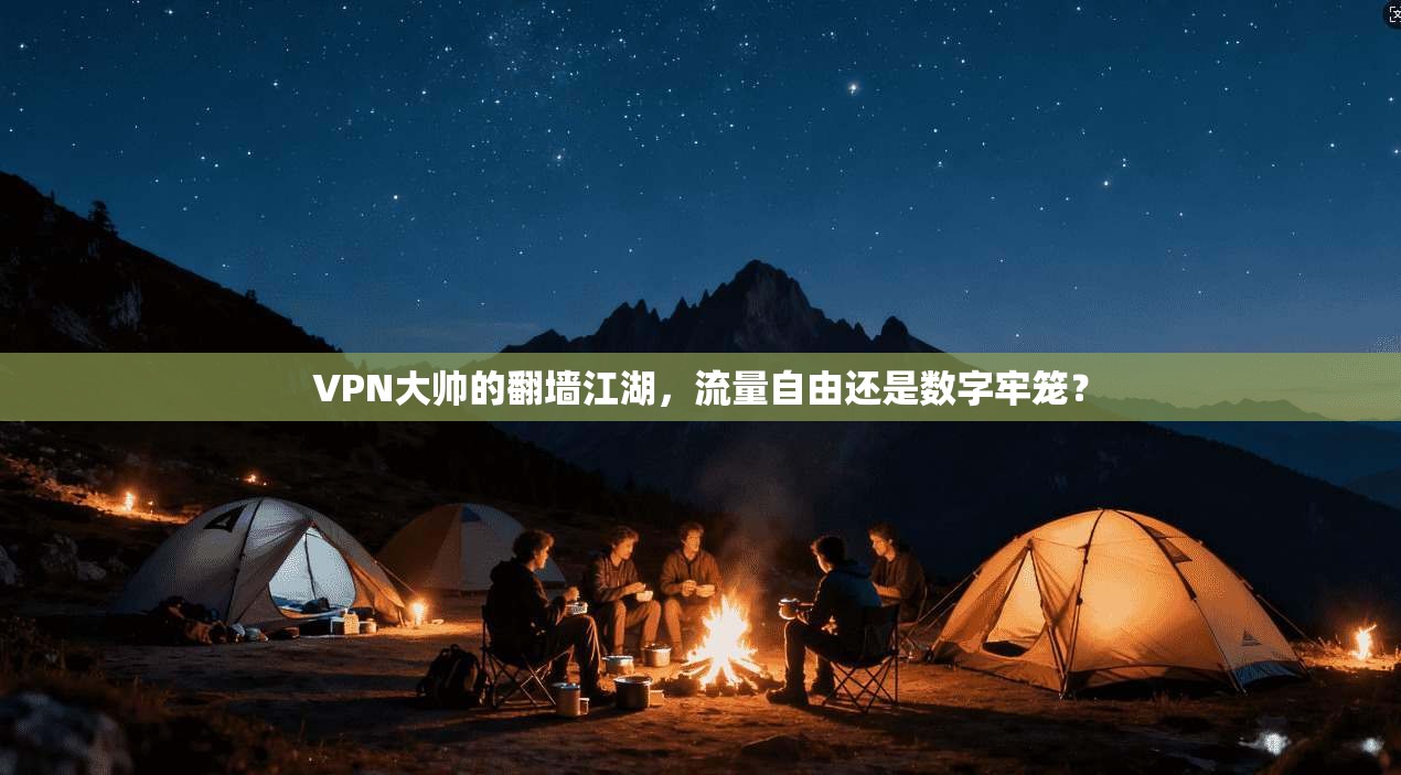 VPN大帅的翻墙江湖，流量自由还是数字牢笼？