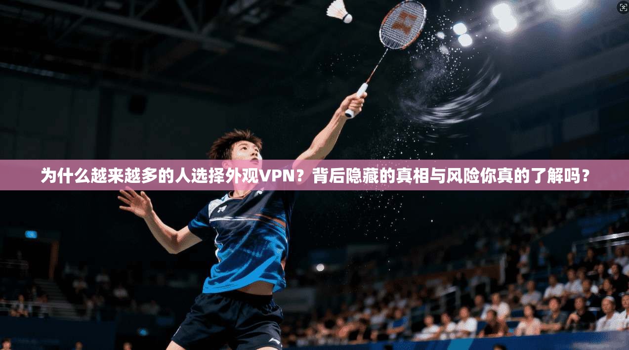 为什么越来越多的人选择外观VPN?背后隐藏的真相与风险你真的了解吗?