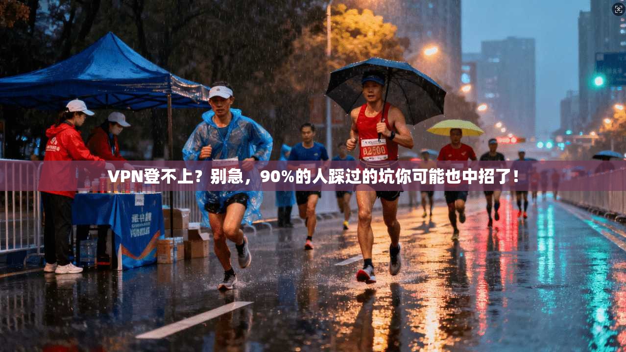 VPN登不上？别急，90%的人踩过的坑你可能也中招了！