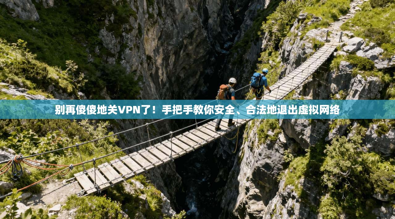 别再傻傻地关VPN了！手把手教你安全、合法地退出虚拟网络
