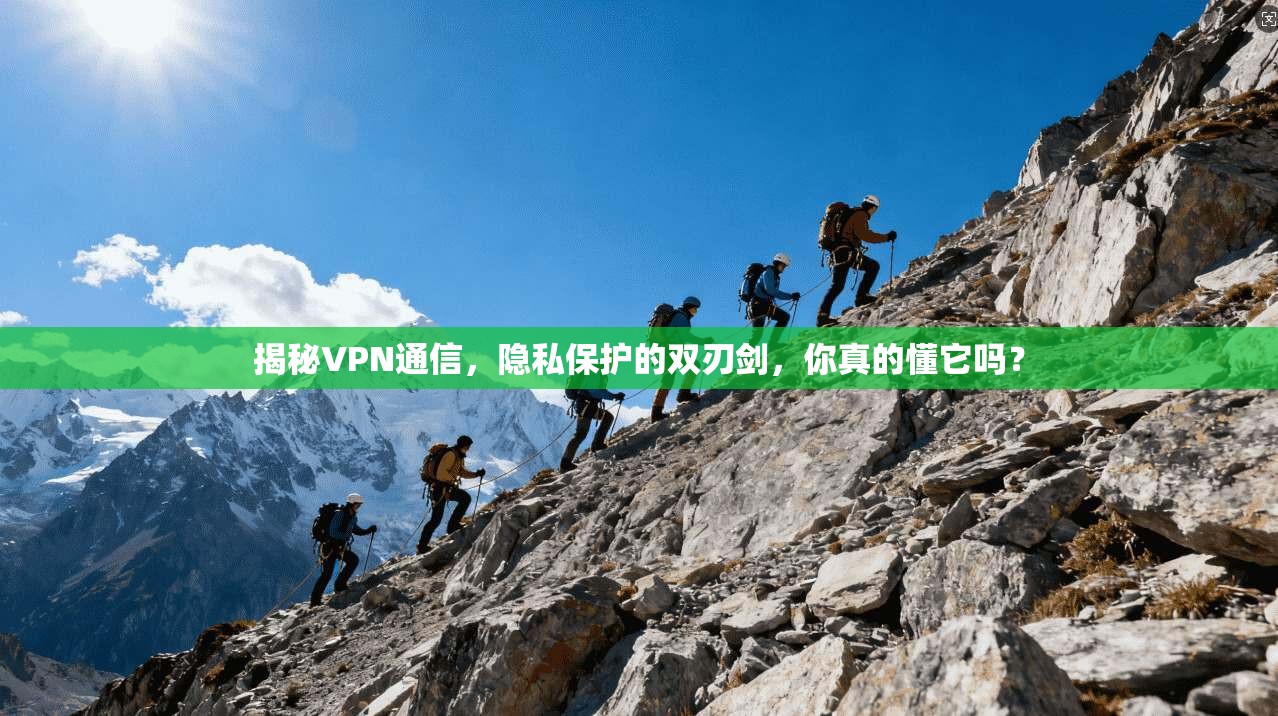 揭秘VPN通信，隐私保护的双刃剑，你真的懂它吗？