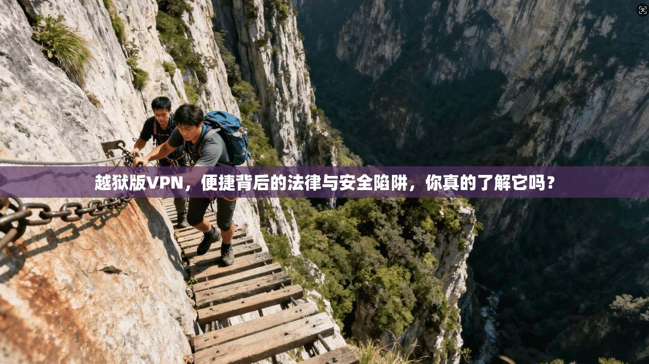 越狱版VPN，便捷背后的法律与安全陷阱，你真的了解它吗？