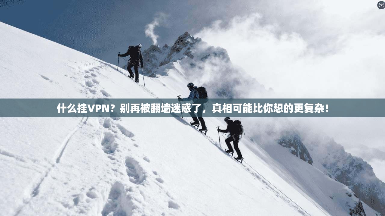 什么挂VPN？别再被翻墙迷惑了，真相可能比你想的更复杂！