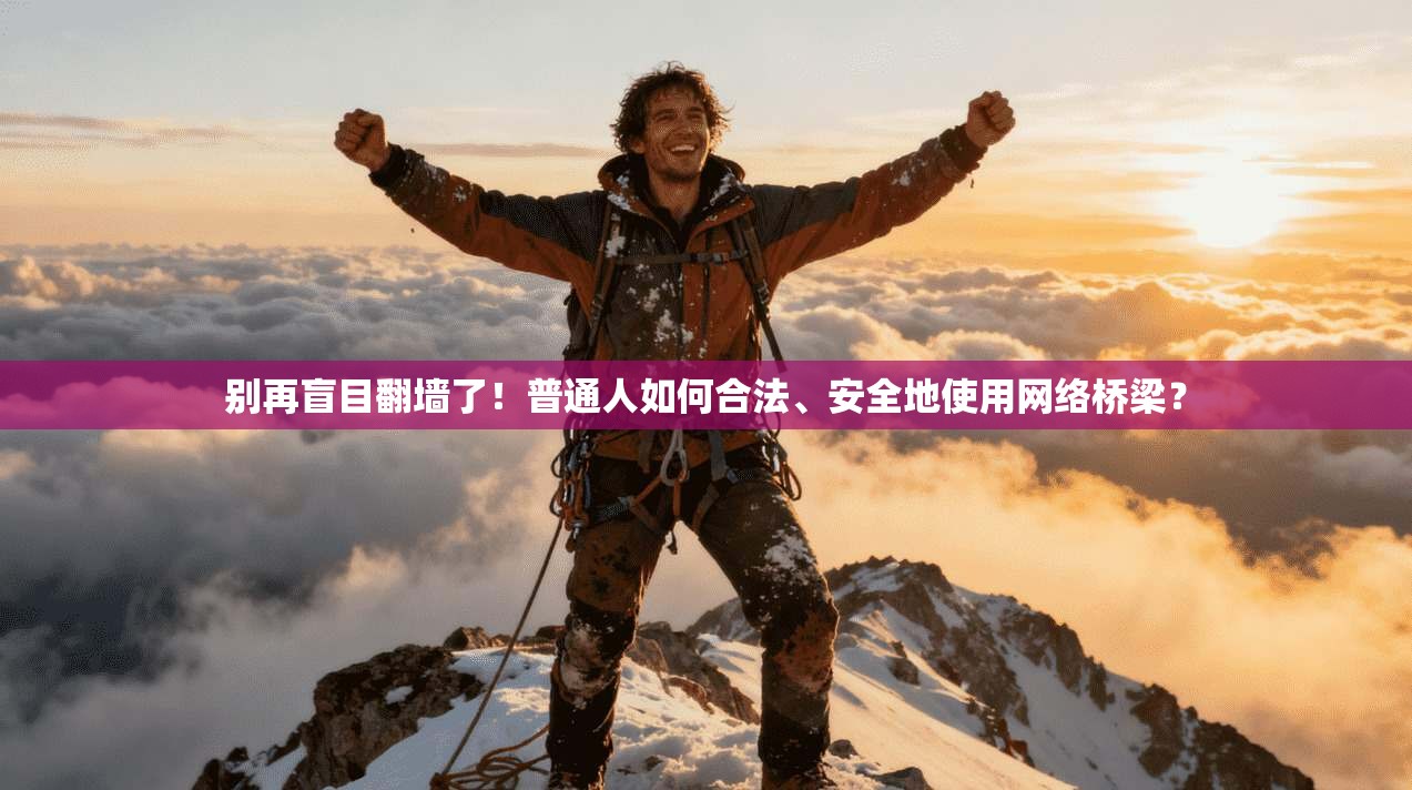 别再盲目翻墙了！普通人如何合法、安全地使用网络桥梁？