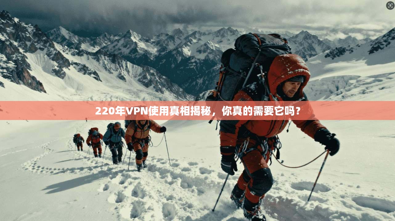 220年VPN使用真相揭秘，你真的需要它吗？