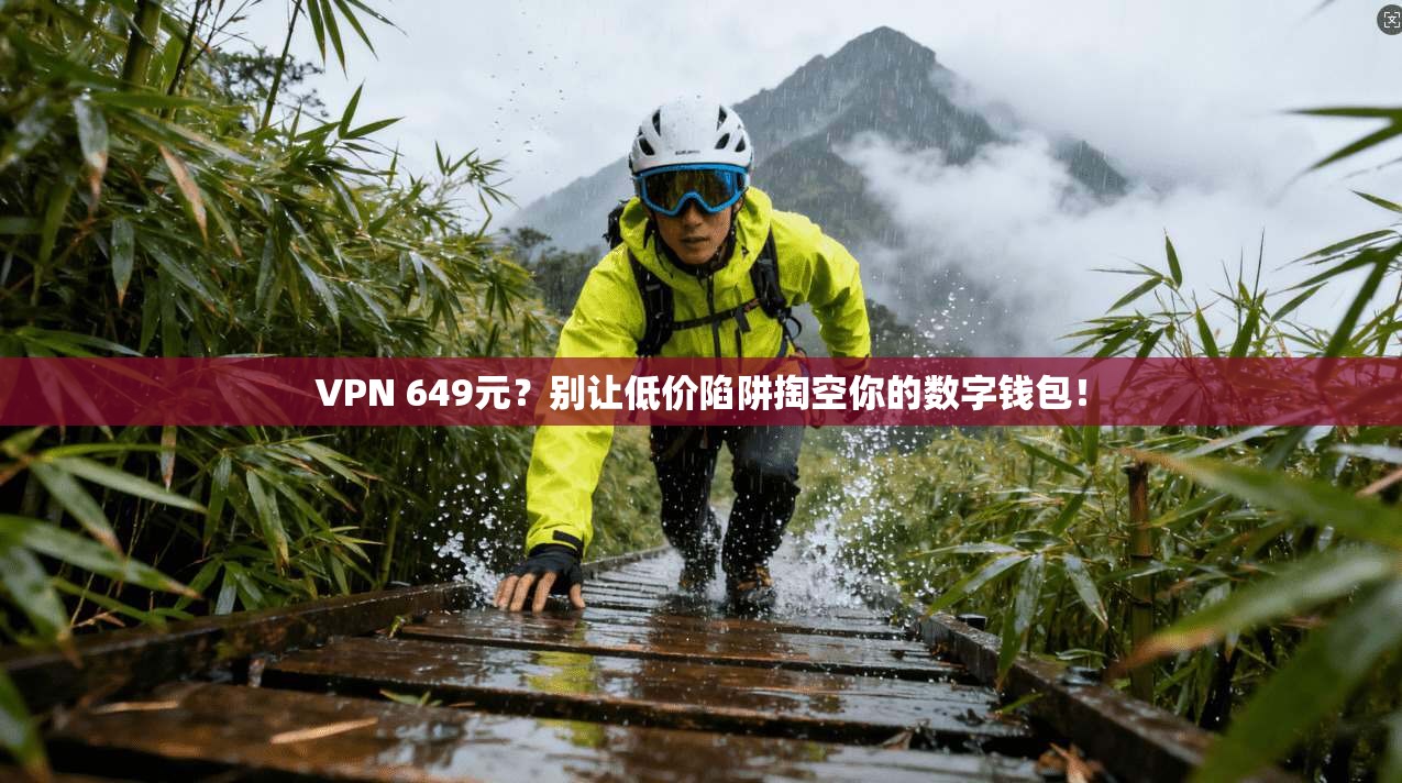 VPN 649元？别让低价陷阱掏空你的数字钱包！