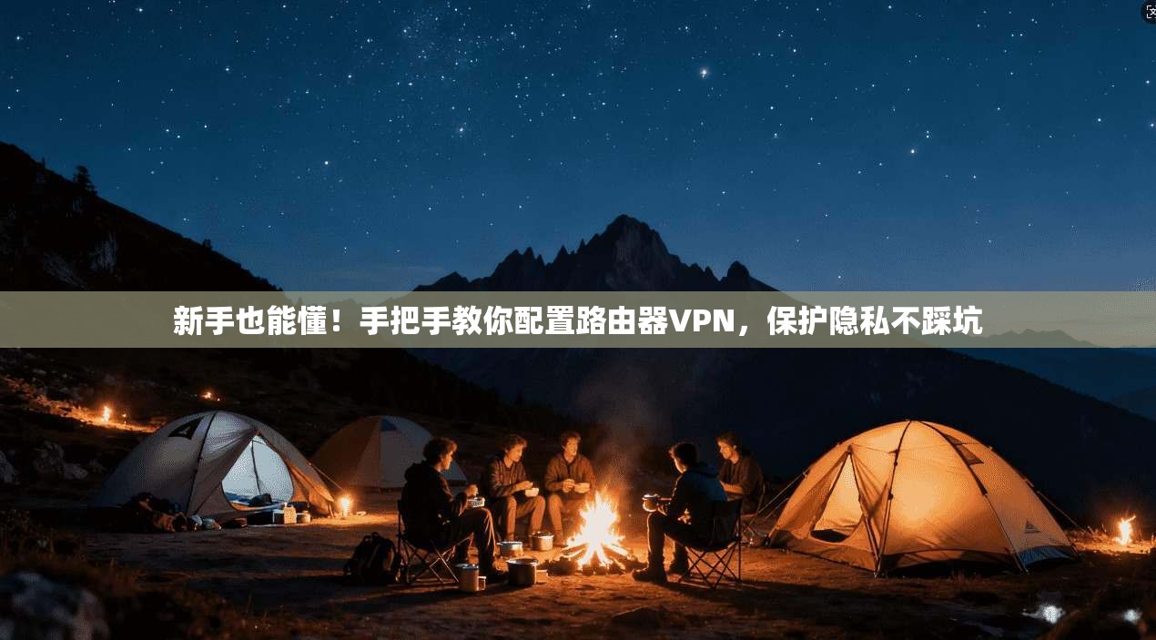 新手也能懂！手把手教你配置路由器VPN，保护隐私不踩坑