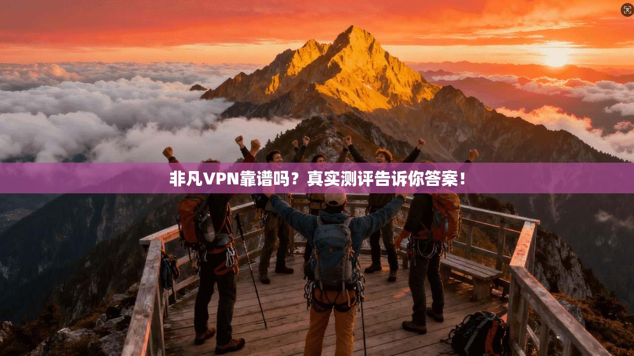 非凡VPN靠谱吗?真实测评告诉你答案!