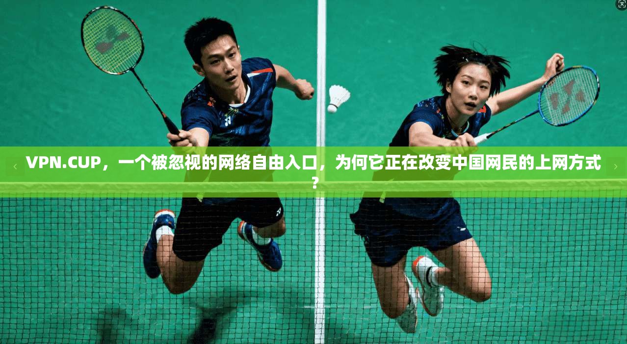 VPN.CUP,一个被忽视的网络自由入口,为何它正在改变中国网民的上网方式?