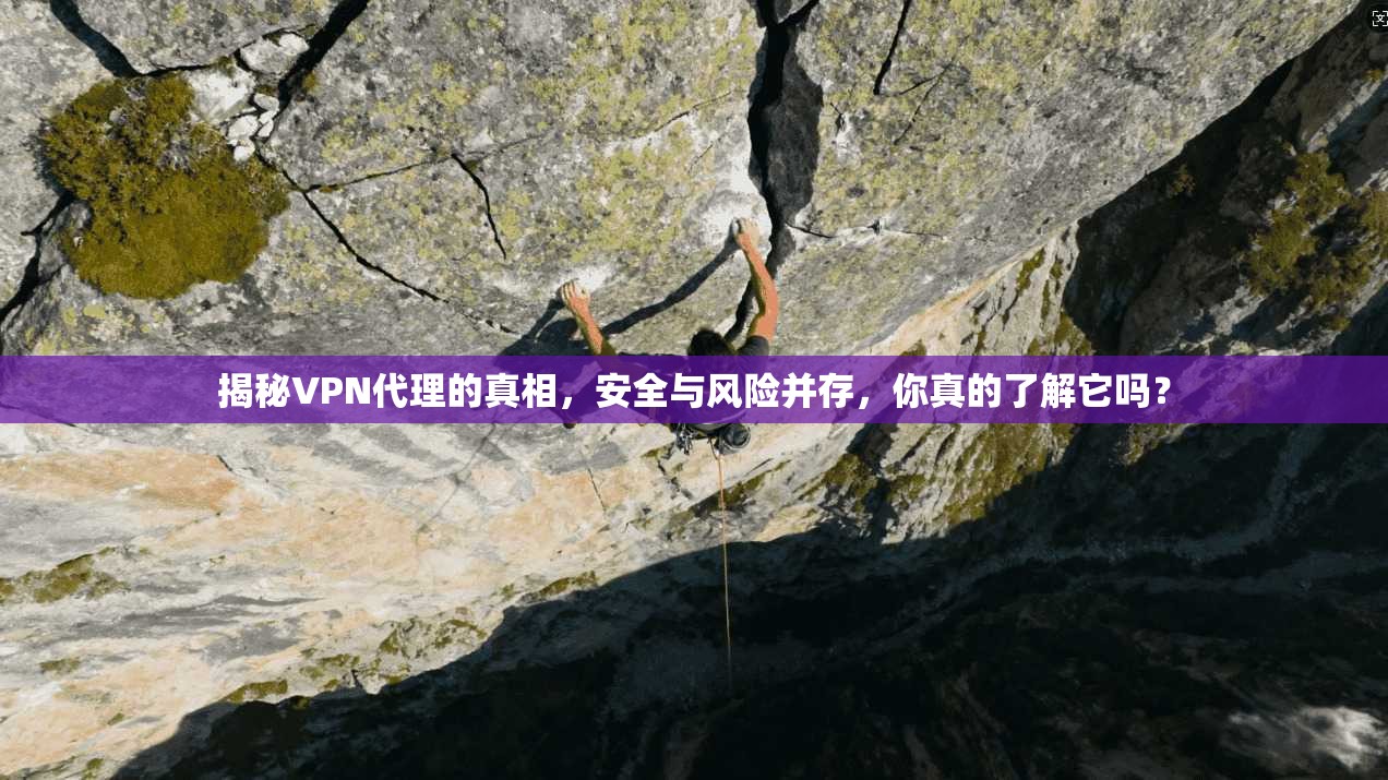 揭秘VPN代理的真相，安全与风险并存，你真的了解它吗？