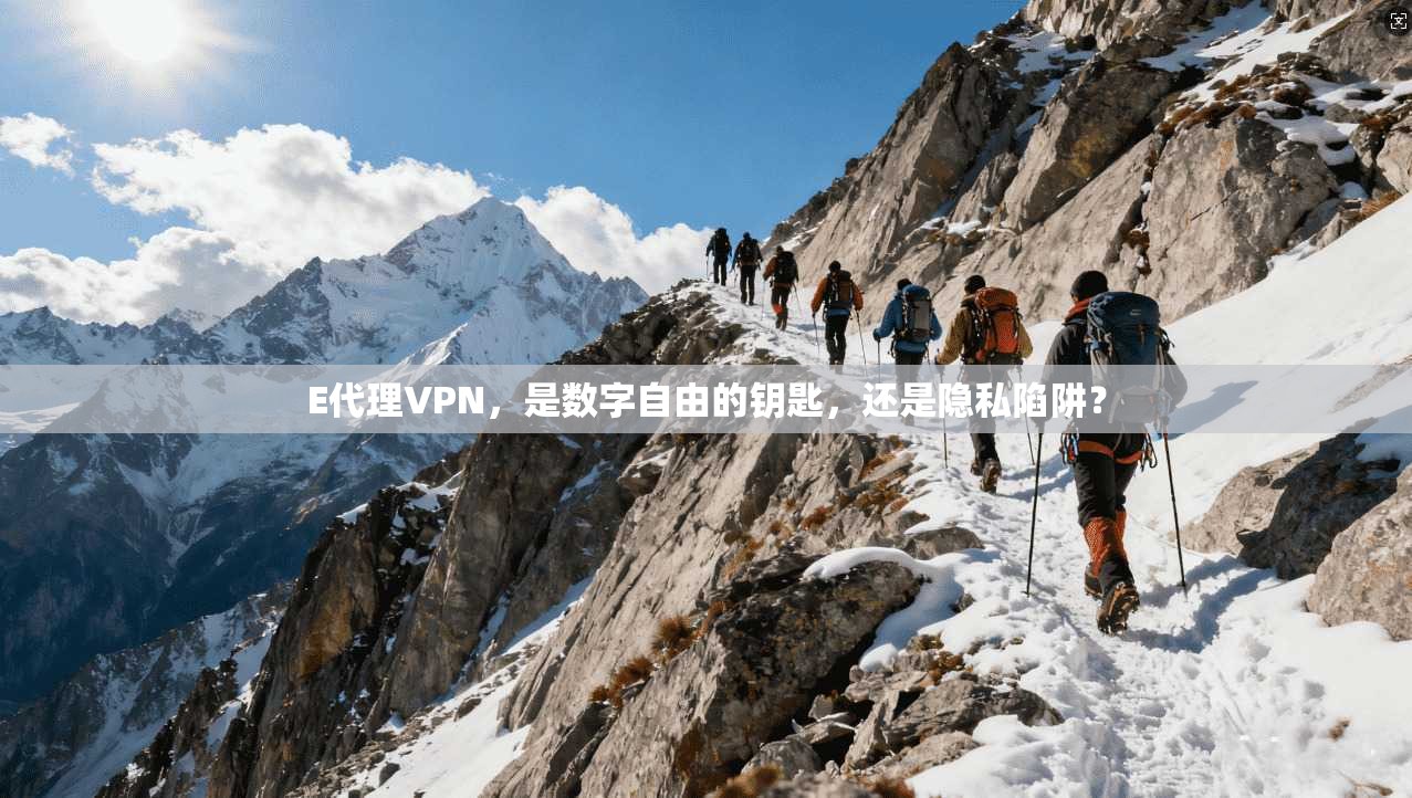 E代理VPN，是数字自由的钥匙，还是隐私陷阱？