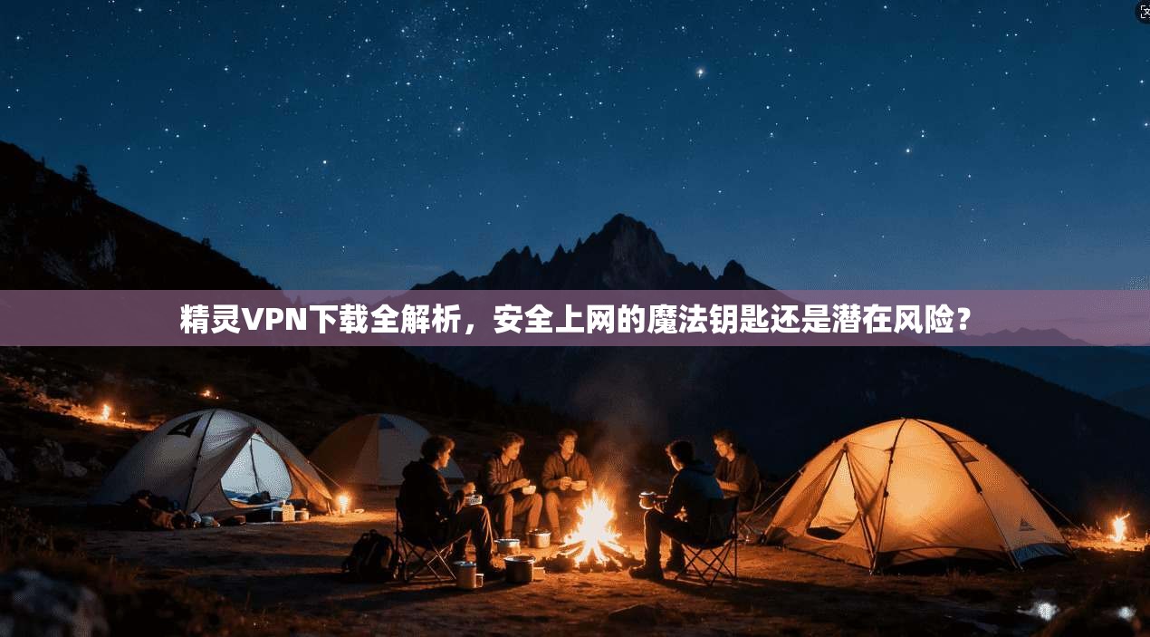 精灵VPN下载全解析，安全上网的魔法钥匙还是潜在风险？