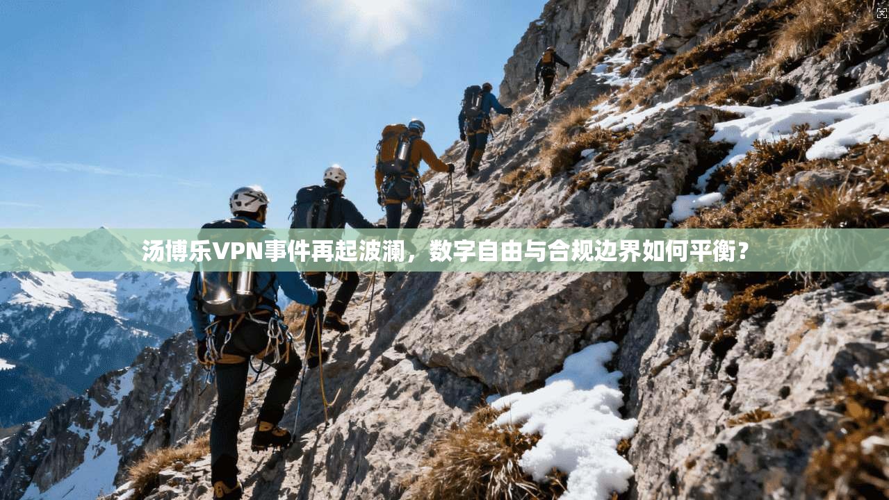 汤博乐VPN事件再起波澜，数字自由与合规边界如何平衡？