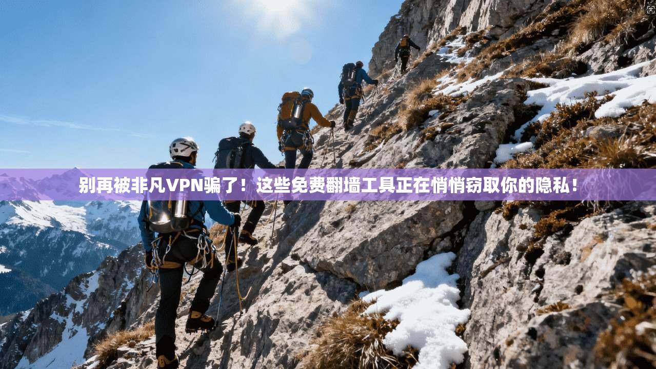 别再被非凡VPN骗了！这些免费翻墙工具正在悄悄窃取你的隐私！