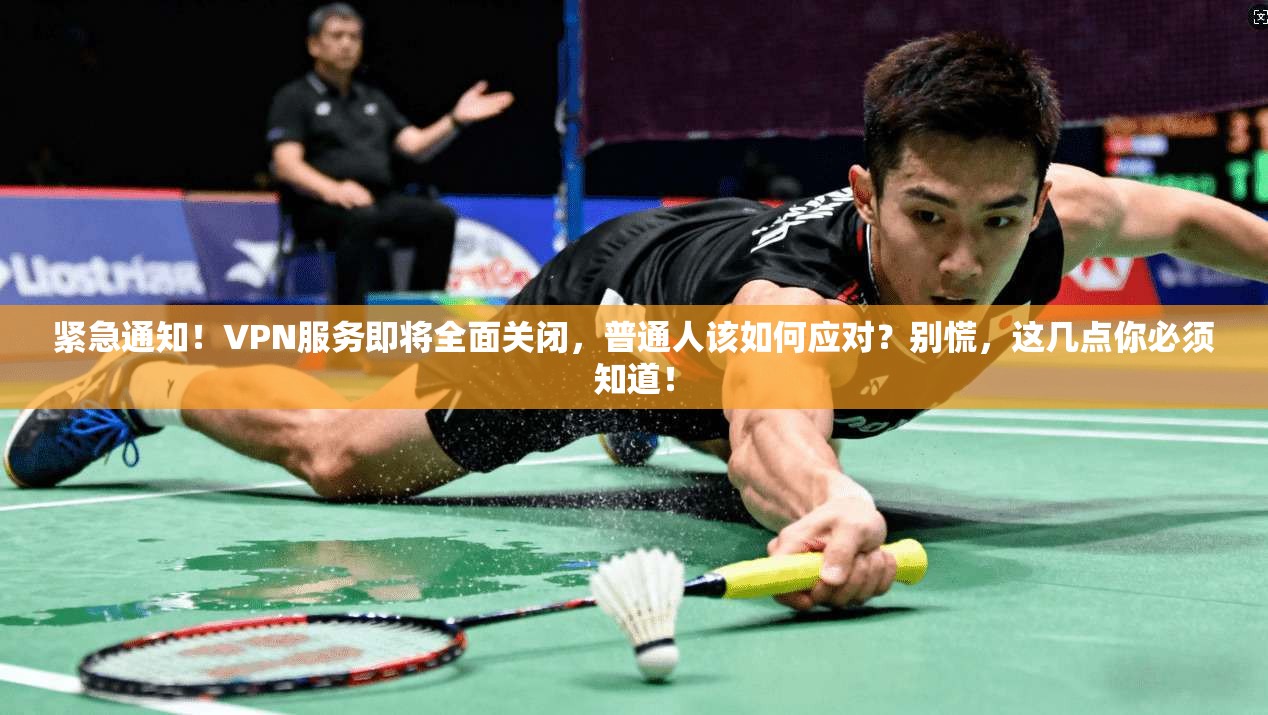 紧急通知!VPN服务即将全面关闭,普通人该如何应对?别慌,这几点你必须知道!