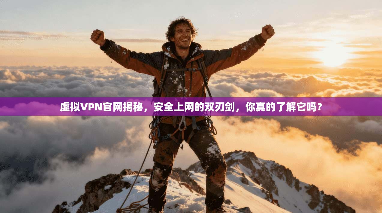 虚拟VPN官网揭秘，安全上网的双刃剑，你真的了解它吗？