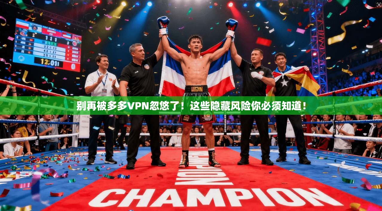别再被多多VPN忽悠了！这些隐藏风险你必须知道！