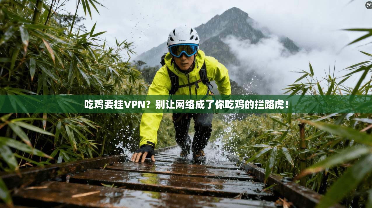 吃鸡要挂VPN？别让网络成了你吃鸡的拦路虎！