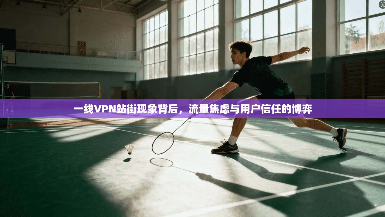 一线VPN站街现象背后，流量焦虑与用户信任的博弈