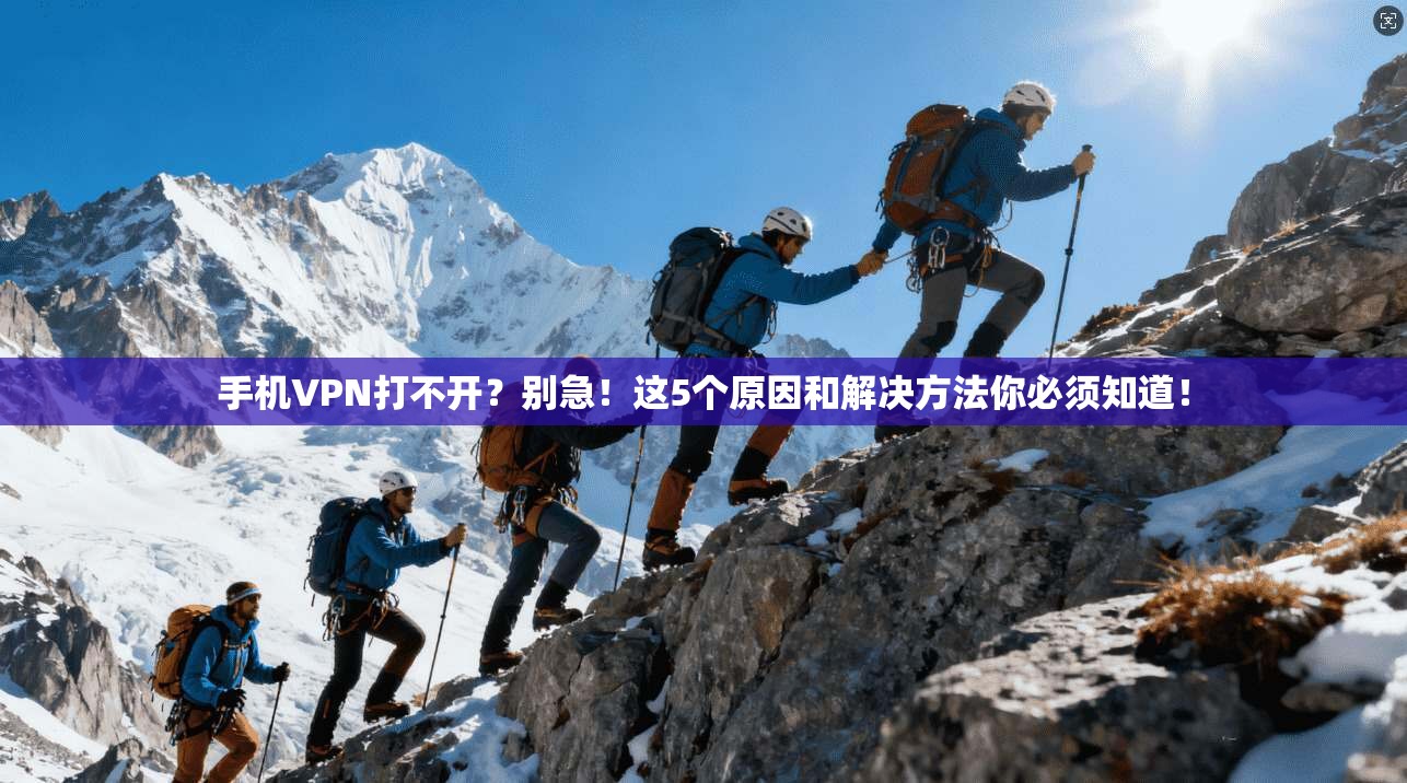 手机VPN打不开？别急！这5个原因和解决方法你必须知道！