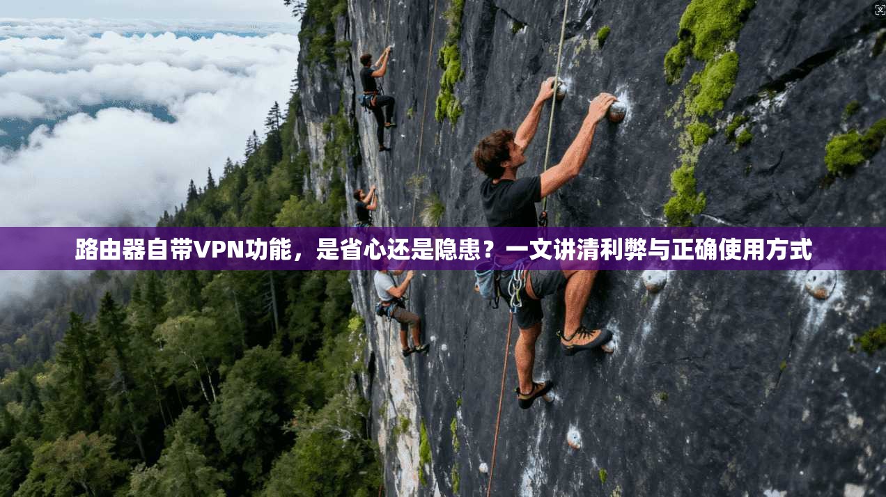 路由器自带VPN功能，是省心还是隐患？一文讲清利弊与正确使用方式