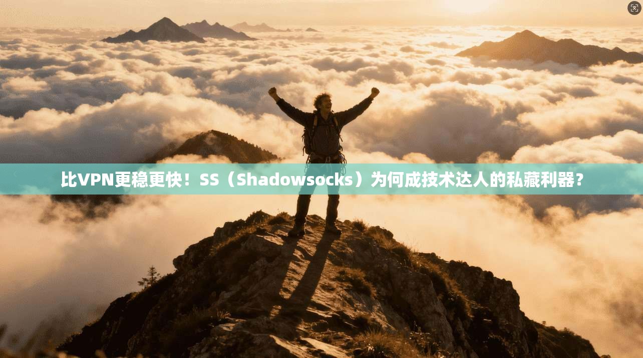 比VPN更稳更快!SS(Shadowsocks)为何成技术达人的私藏利器?