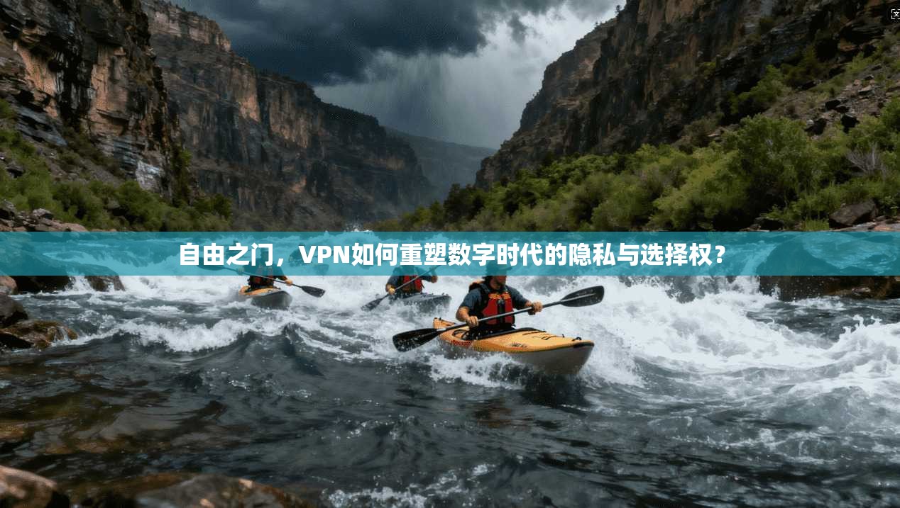 自由之门，VPN如何重塑数字时代的隐私与选择权？