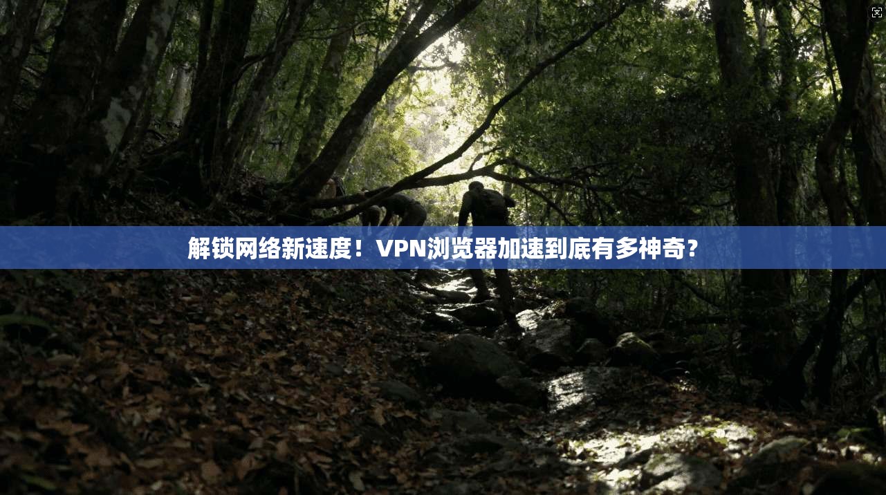 解锁网络新速度！VPN浏览器加速到底有多神奇？