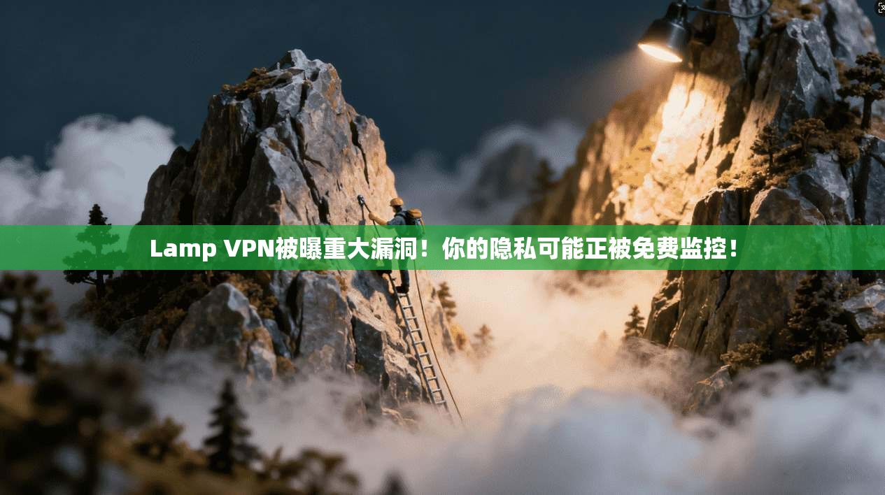 Lamp VPN被曝重大漏洞！你的隐私可能正被免费监控！