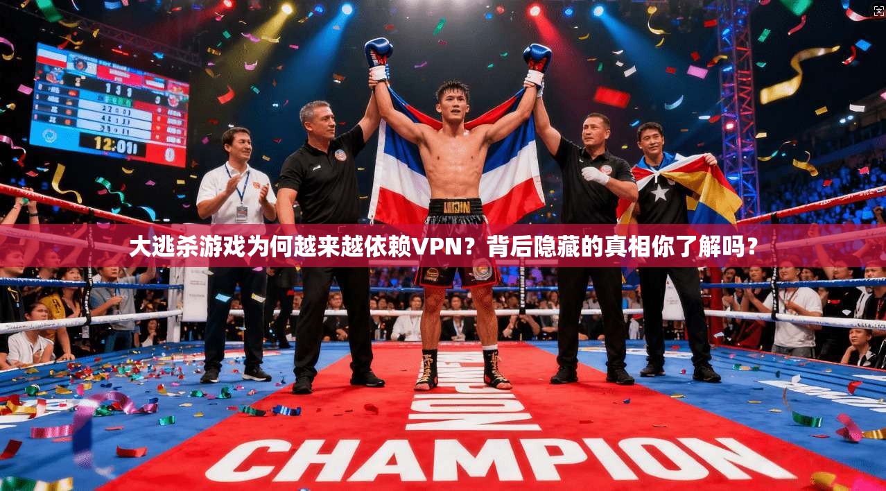 大逃杀游戏为何越来越依赖VPN？背后隐藏的真相你了解吗？