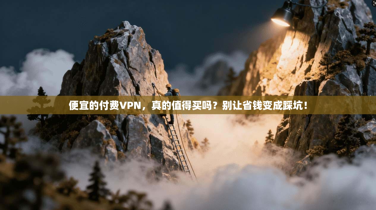 便宜的付费VPN,真的值得买吗?别让省钱变成踩坑!