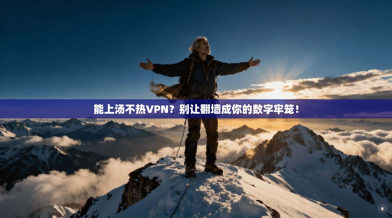 能上汤不热VPN？别让翻墙成你的数字牢笼！
